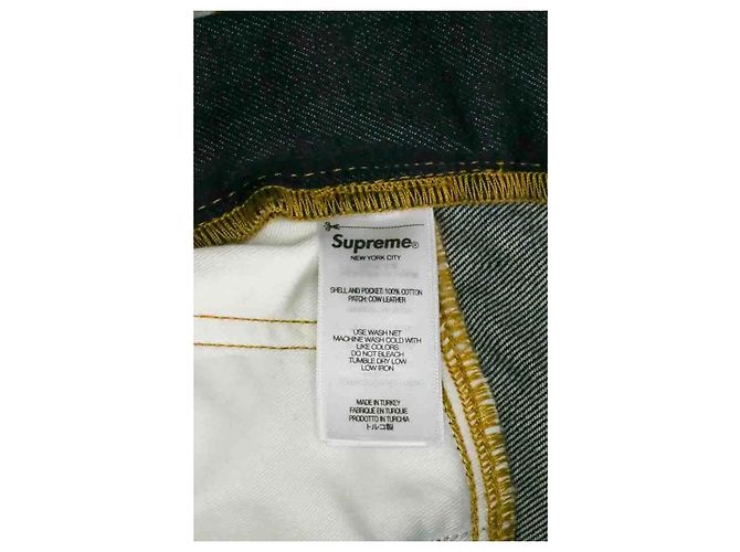 Supreme Bermuda blu navy - vista 7
