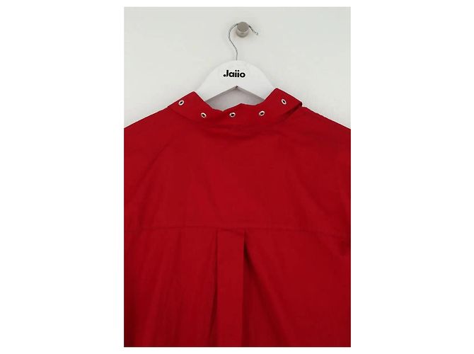 Autre Marque Camicia Our Legacy rossa in cotone XL - vista 4