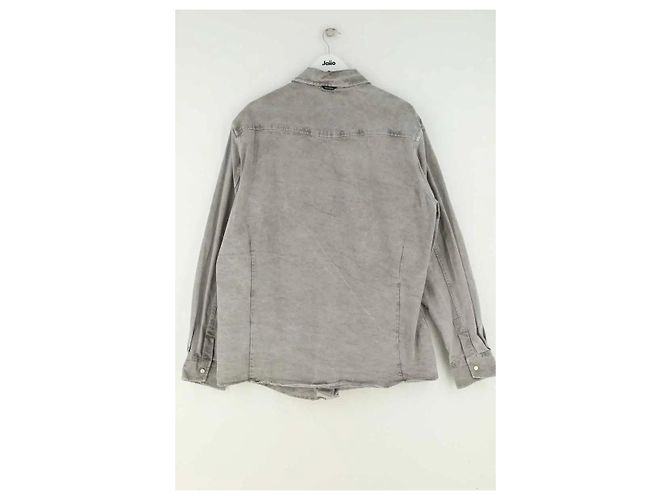 Autre Marque Camicia Our Legacy in cotone grigia L - vista 3