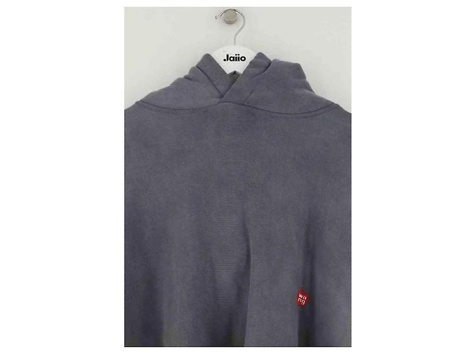 Alexander Wang Sweatshirt Grau Baumwolle XL - Ansicht 2