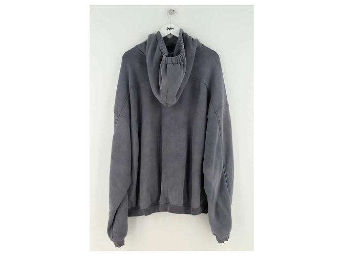 Alexander Wang Sweatshirt Grau Baumwolle XL - Ansicht 3