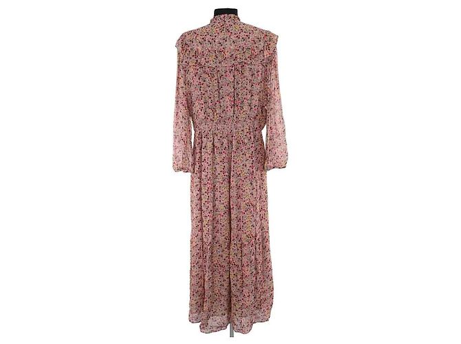 Vestido Ba&Sh beige de viscosa - vista 4
