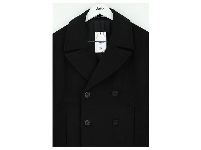 Cappotto Dior in cashmere nero - vista 2