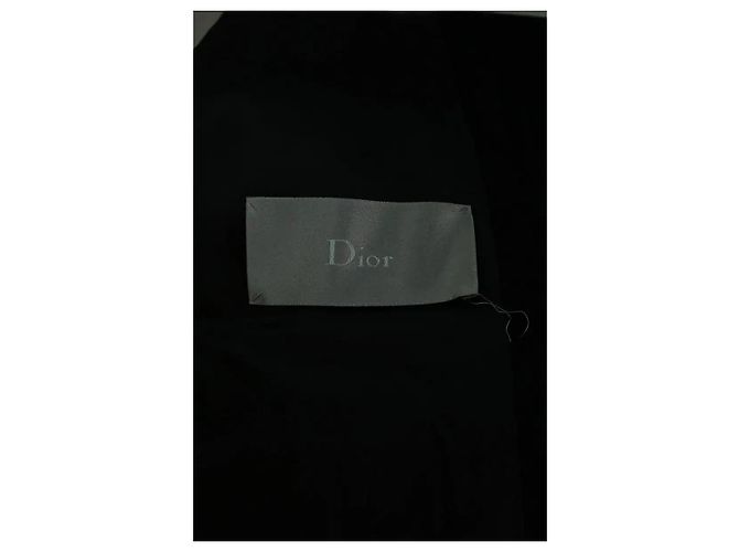 Cappotto Dior in cashmere nero - vista 5