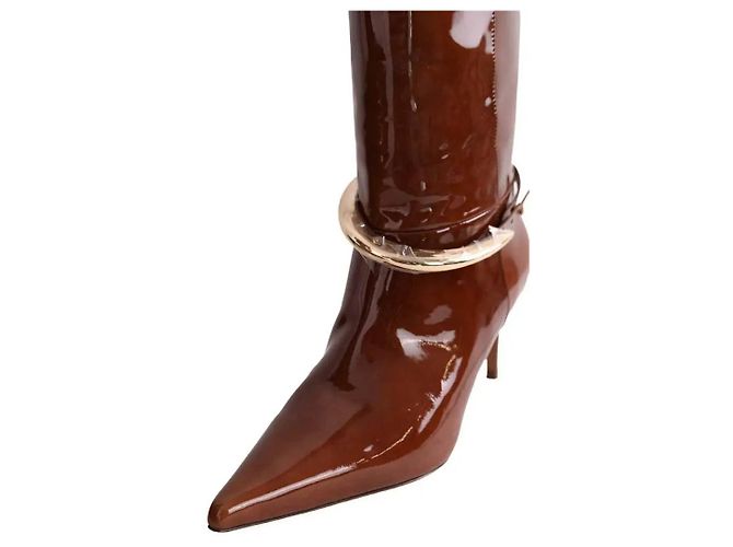 Retrofête Lederstiefel Braun - Ansicht 5