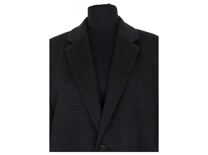 Autre Marque Boss Wollmantel anthrazit - Ansicht 2