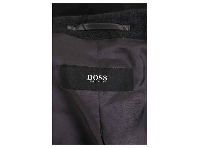 Autre Marque Boss Wollmantel anthrazit - Ansicht 5