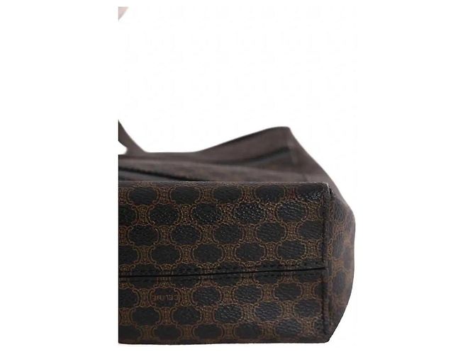 Céline Schultertasche aus braunem Leder - Ansicht 6