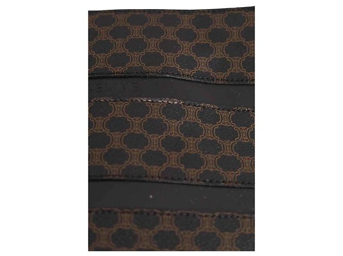 Céline Schultertasche aus braunem Leder - Ansicht 7