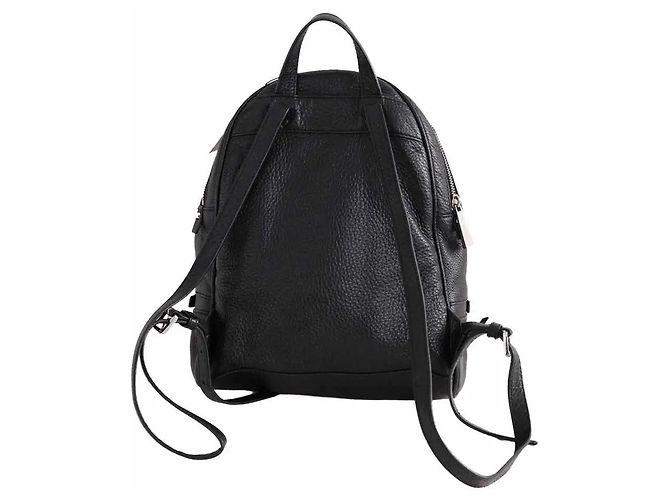 Zaino Michael Kors in pelle nera - vista 3