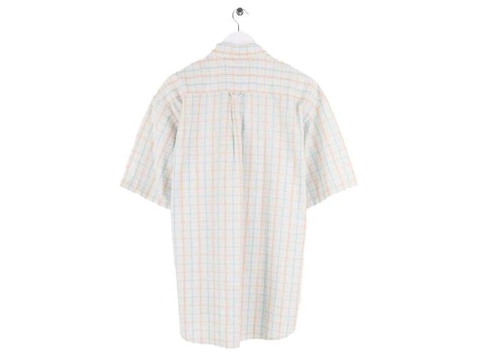 Camicia Balmain in cotone verde L - vista 3