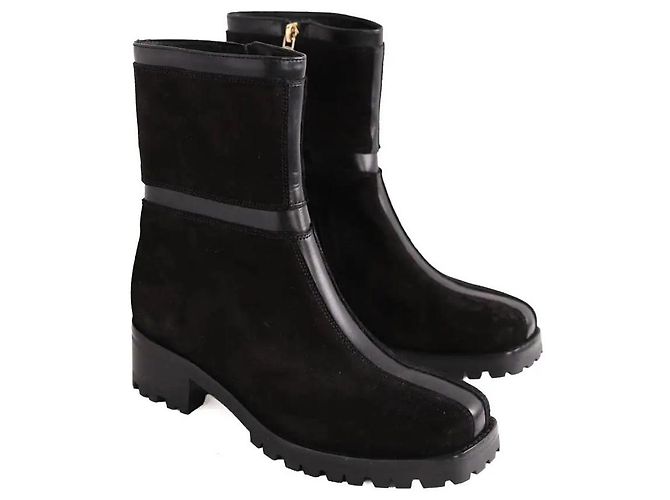 Botas de cuero negras Free Lance - vista 3