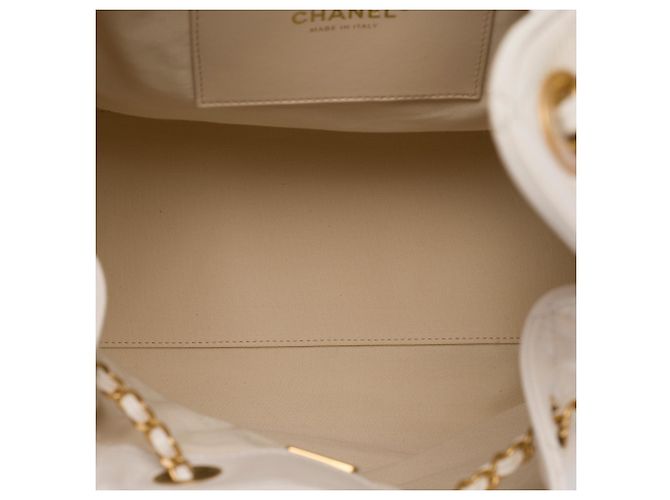 Borsa CHANEL in Pelle Bianca - 104026 - vista 11