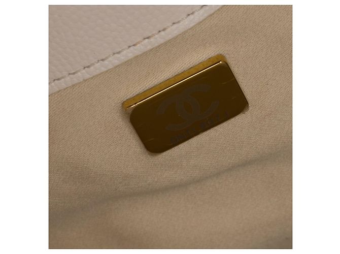 Borsa CHANEL in Pelle Bianca - 104026 - vista 9