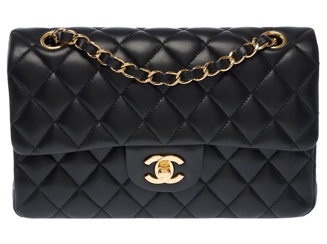 Borsa CHANEL Timeless/Classique in Pelle Nera - 104030 - vista 3