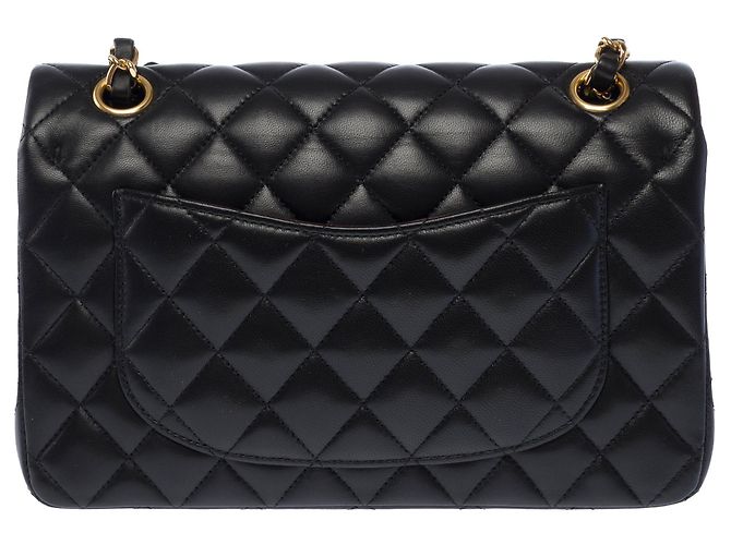 Borsa CHANEL Timeless/Classique in Pelle Nera - 104030 - vista 4