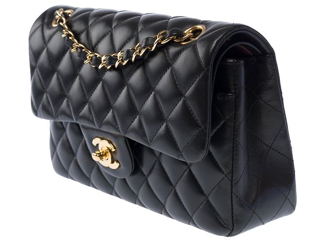 Borsa CHANEL Timeless/Classique in Pelle Nera - 104030 - vista 5