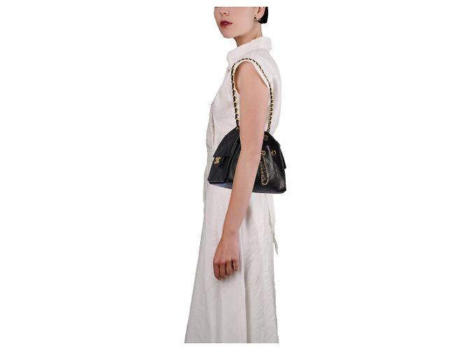 Borsa CHANEL in Pelle Nera - 104025 - vista 13