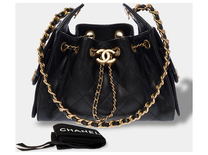 Borsa CHANEL in Pelle Nera - 104025 - vista 2