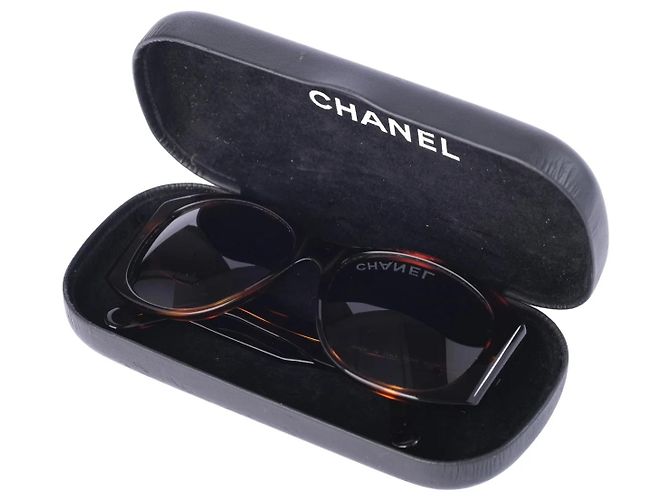 Gafas de sol Chanel Oversized Tortoiseshell CC - vista 6