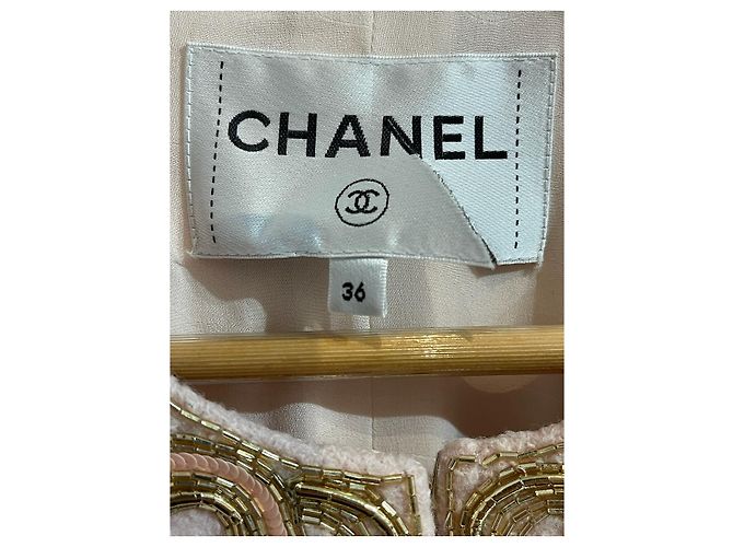 Chanel Jacke rosa T.36 - Ansicht 4
