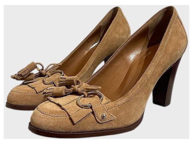 Décolleté Gucci beige T.37,5 - vista 3