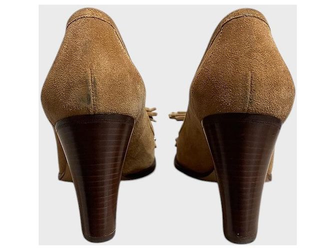 Décolleté Gucci beige T.37,5 - vista 6