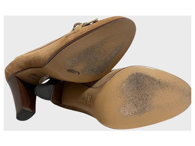 Décolleté Gucci beige T.37,5 - vista 7