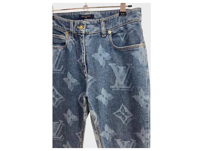 Louis Vuitton Jeans blau T.36 - Ansicht 2