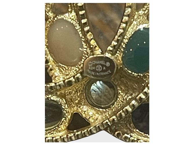 Chanel Cabochon Brosche - Ansicht 4