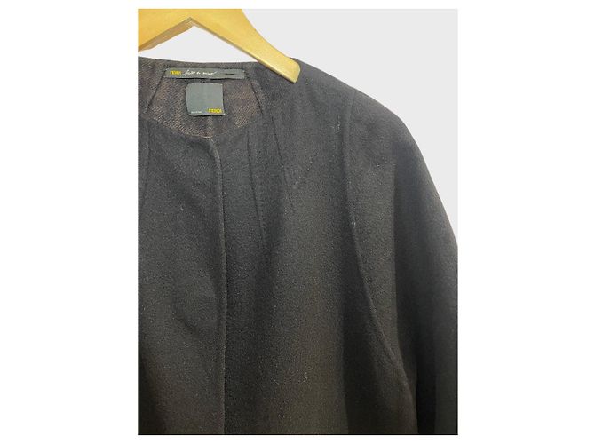 Fendi Cape schwarz T.36 - Ansicht 2