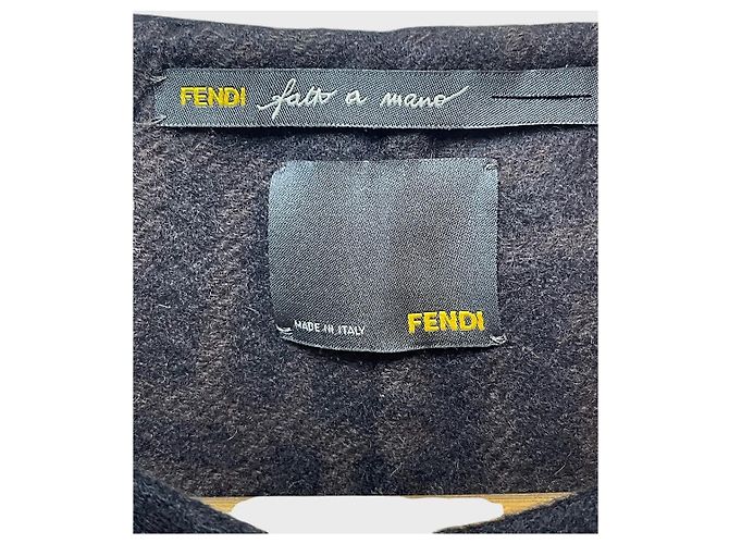 Fendi Cape schwarz T.36 - Ansicht 7