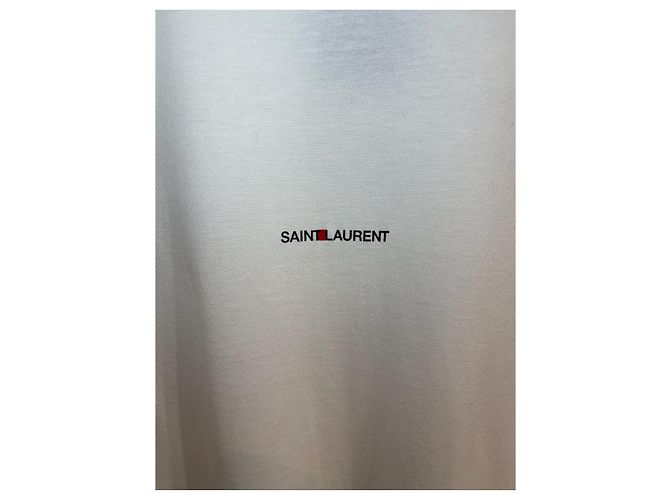 Autre Marque Saint Laurent T-Shirt weiß T.XL - Ansicht 2