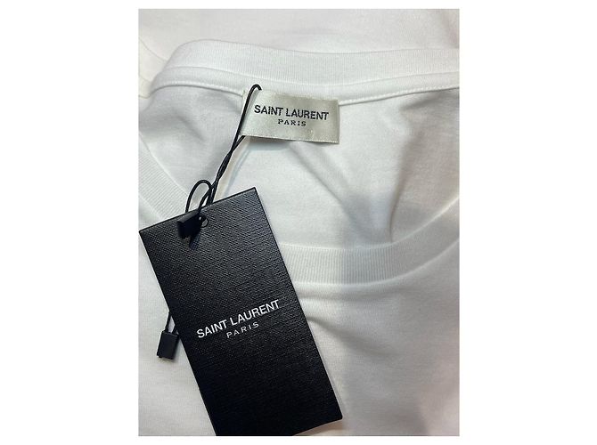 Autre Marque Saint Laurent T-Shirt weiß T.XL - Ansicht 4