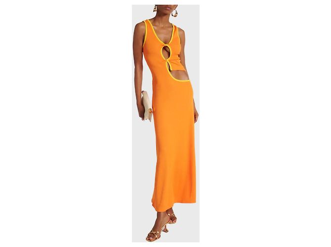 Autre Marque Christopher Esber Kleid orange T.38 - Ansicht 2