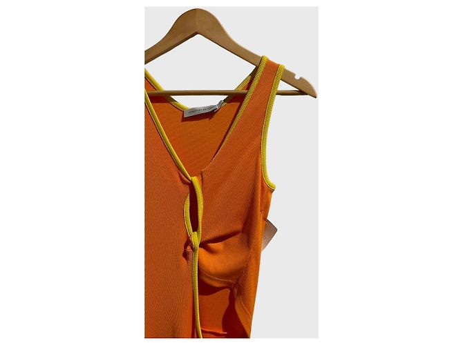 Autre Marque Christopher Esber Kleid orange T.38 - Ansicht 3