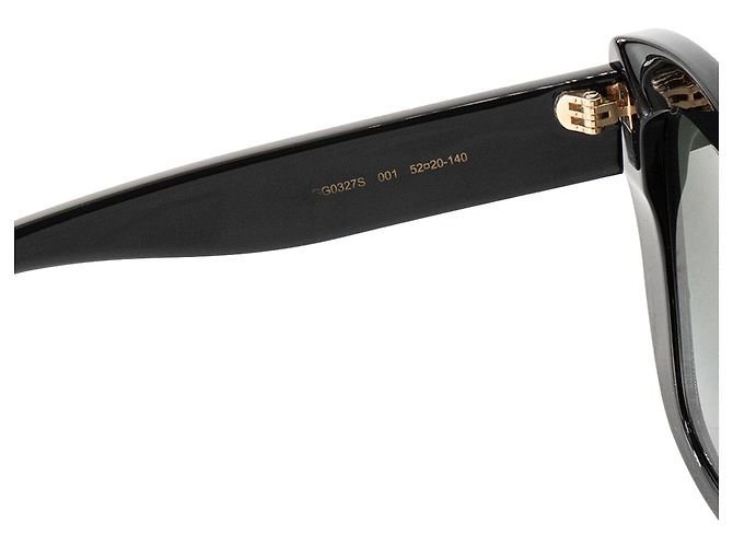 GUCCI - Occhiali da sole Gucci in acetato nero - vista 5
