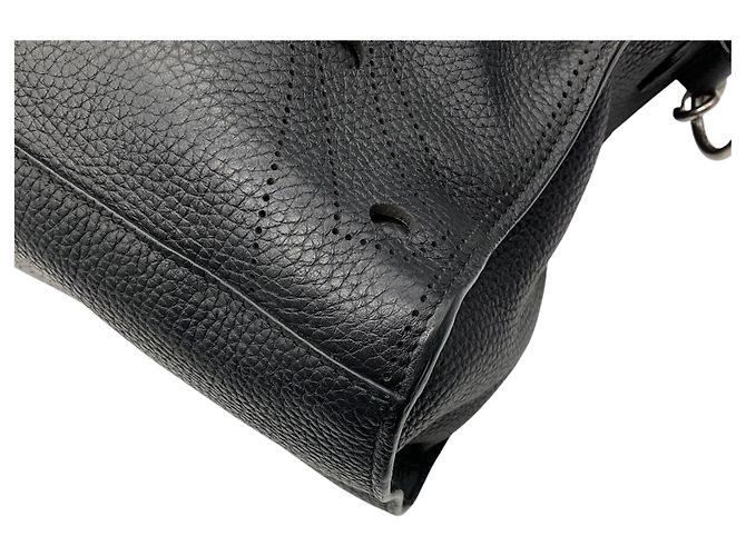 Borsa Balenciaga City Blackout con borchie nere - vista 11