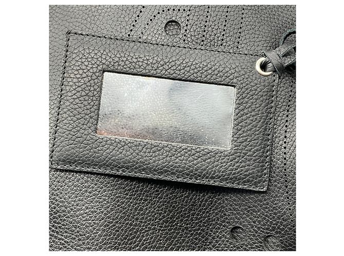 Borsa Balenciaga City Blackout con borchie nere - vista 14