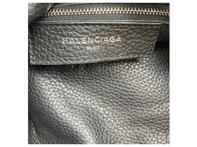 Borsa Balenciaga City Blackout con borchie nere - vista 7