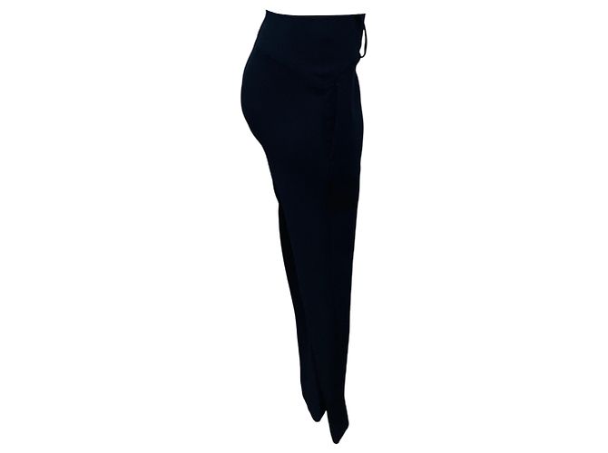 Off White Pantalones de lana elástica azul marino Off-White - vista 2