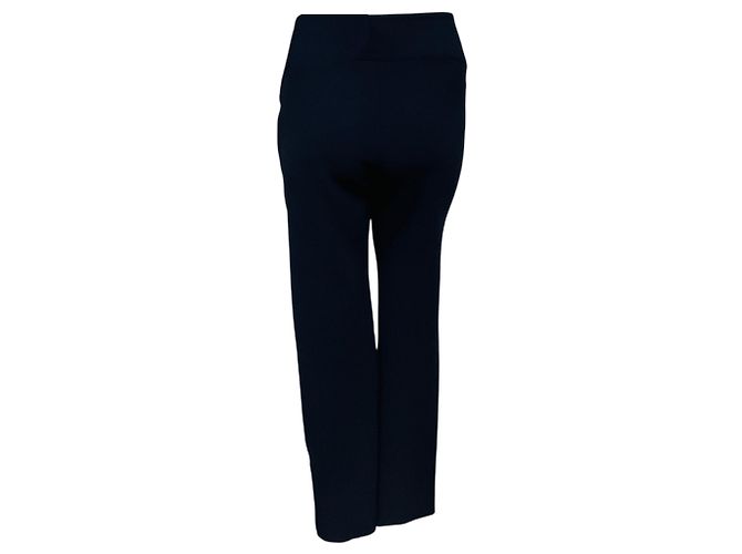 Off White Pantalones de lana elástica azul marino Off-White - vista 3