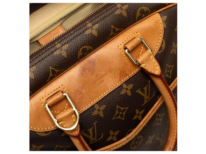 Borsa a mano Louis Vuitton Monogram Deauville Marrone - vista 6