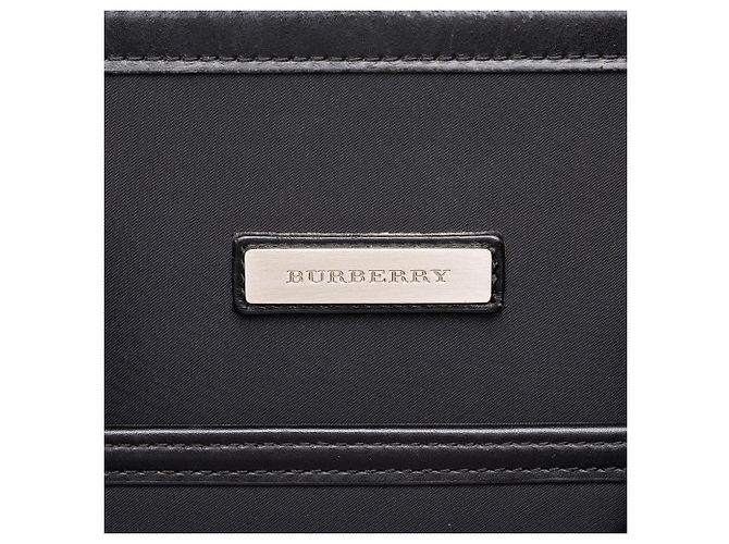Mala de negócios Burberry em nylon preto - vista 5