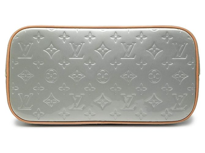 Borsa Tote Louis Vuitton Monogram Vernis Houston Argento - vista 3