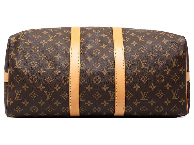 Borsa da viaggio Louis Vuitton Monogram Keepall Bandouliere 45 Marrone - vista 3