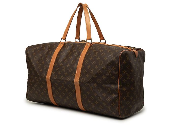 Borsa da viaggio Louis Vuitton Monogram Sac Souple 55 Marrone - vista 2