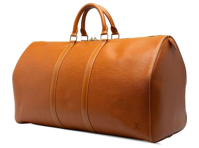 Borsa da viaggio Louis Vuitton Epi Keepall 55 Marrone - vista 2
