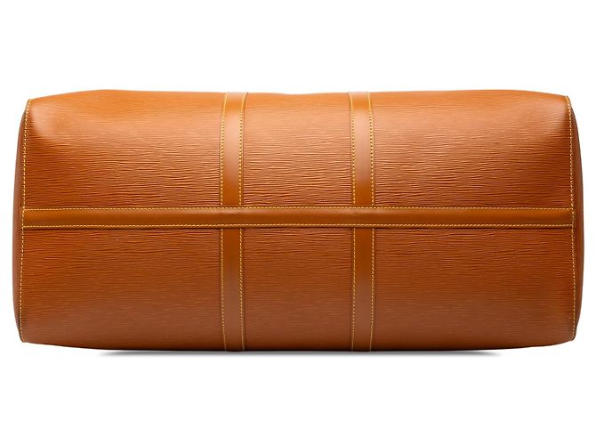 Borsa da viaggio Louis Vuitton Epi Keepall 55 Marrone - vista 3