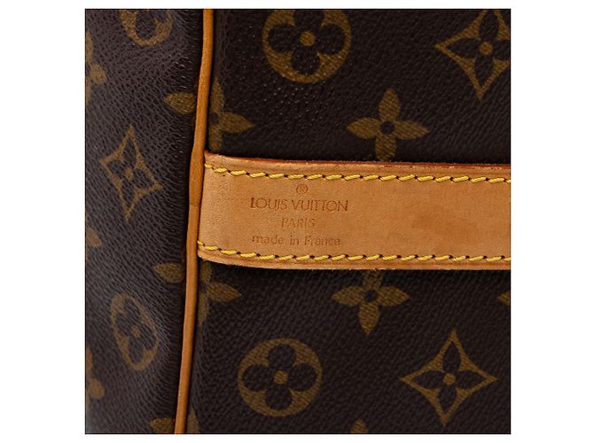 Borsa da viaggio Louis Vuitton Monogram Keepall Bandouliere 50 Marrone - vista 5